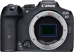 Canon 5137C002 EOS R7 Mirrorless Camera Body 4K60p