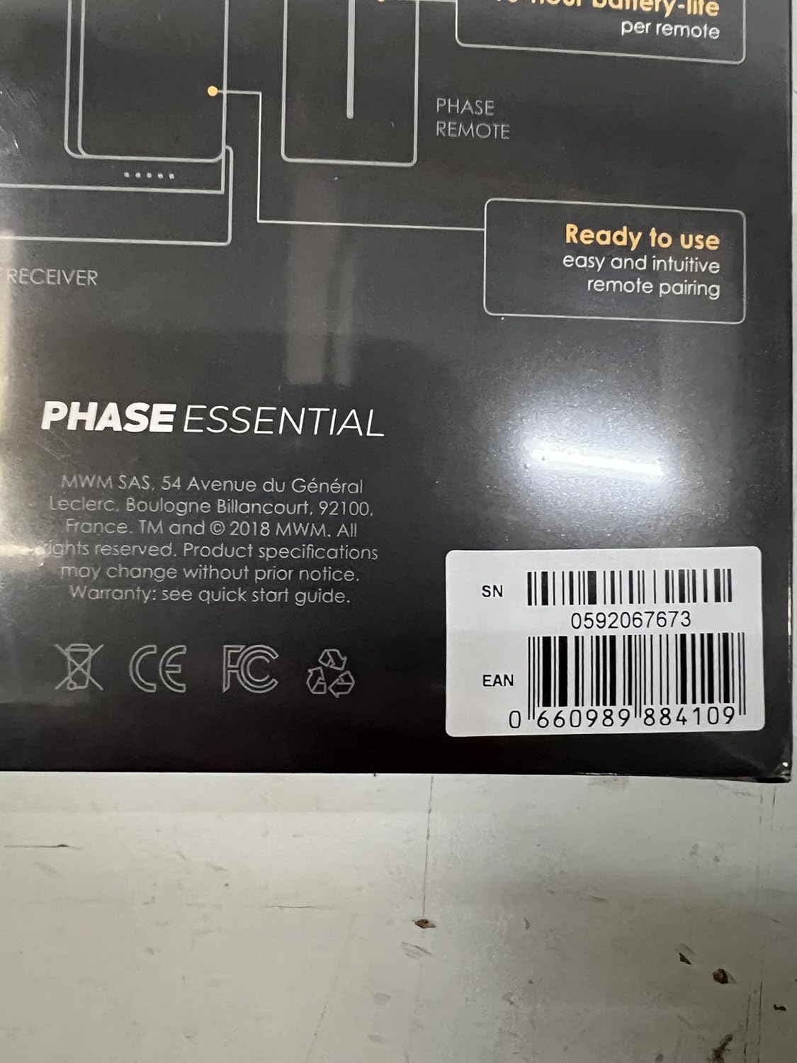 MWM MWM-PHASE-ES Phase Essential Wireless DVS Controller
