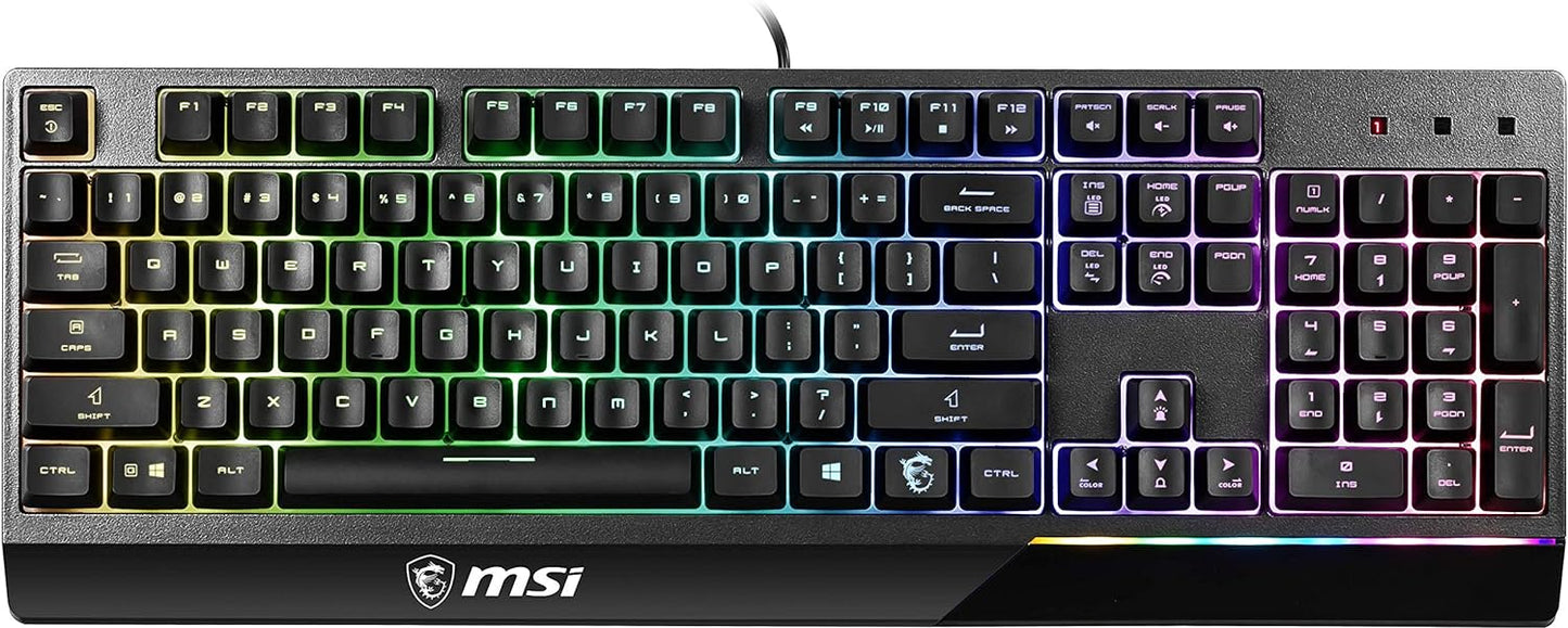 MSI Vigor GK30 RGB Gaming Keyboard - Black
