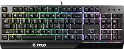 MSI Vigor GK30 RGB Gaming Keyboard - Black