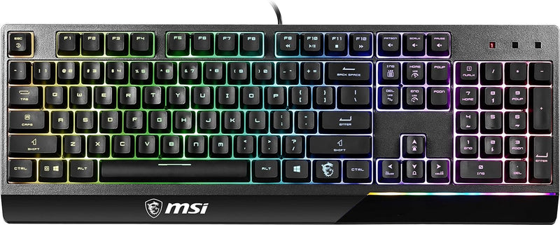 MSI Vigor GK30 RGB Gaming Keyboard - Black — main product image