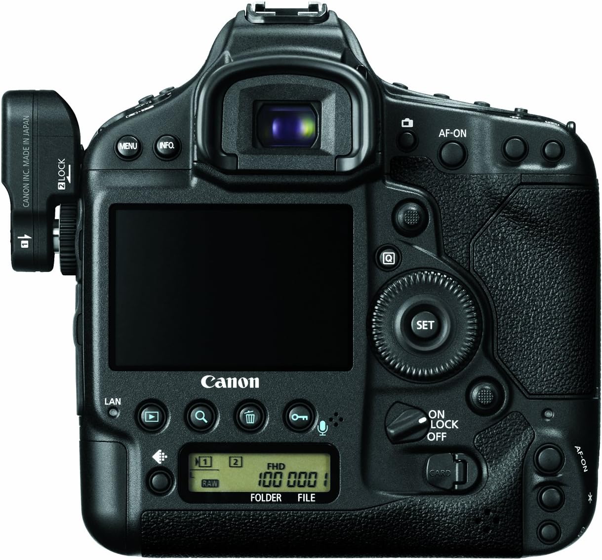 Canon 5253B002 EOS-1D X 18.1MP Full Frame DSLR Black