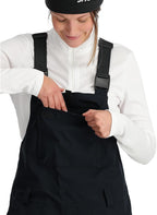 Spyder 38SD125314 Women's Terrain Insulated Ski Bib - Waterproof