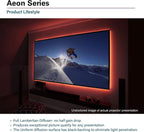 Elite Screens AR200WH2-X 200-inch EDGE FREE Projector Screen