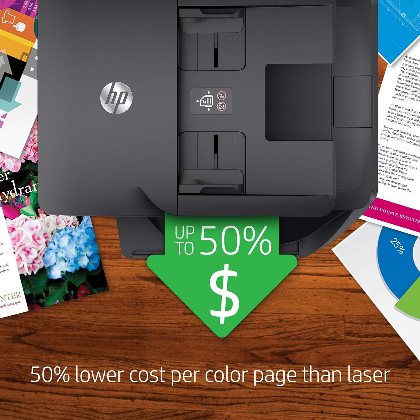 HP (T0F29A OfficeJet Pro 6978 Wireless All-in-One Printer - Renewed