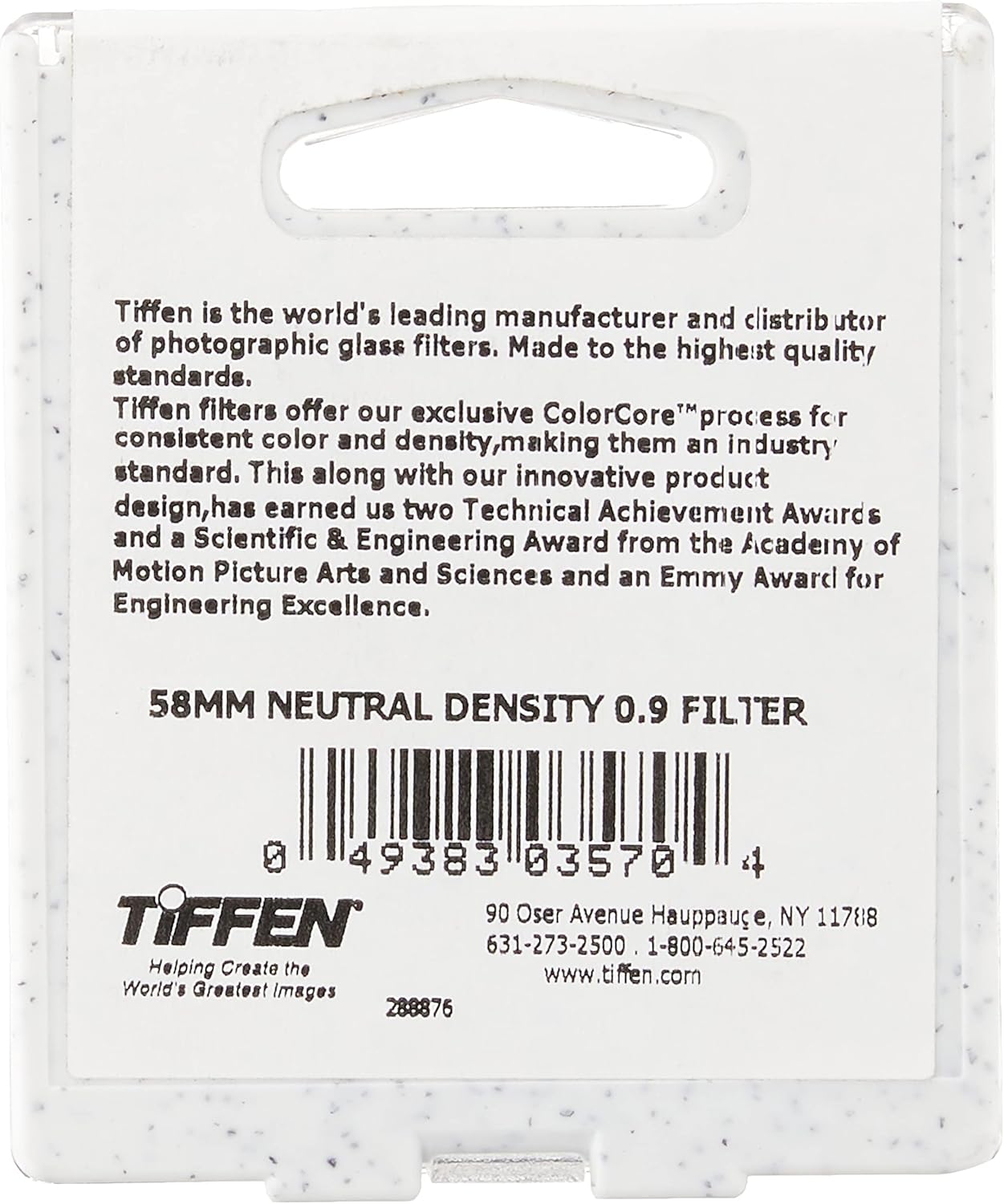 Tiffen 58ND9 58mm Neutral Density 0.9 Camera Filter