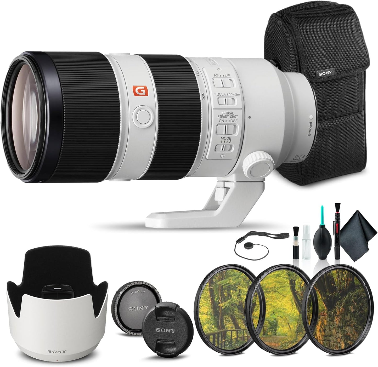 Sony SEL70200GM FE 70-200mm f/2.8 GM OSS Lens Kit