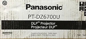 Panasonic PTDZ6700U DLP Projector 6000 Lumens