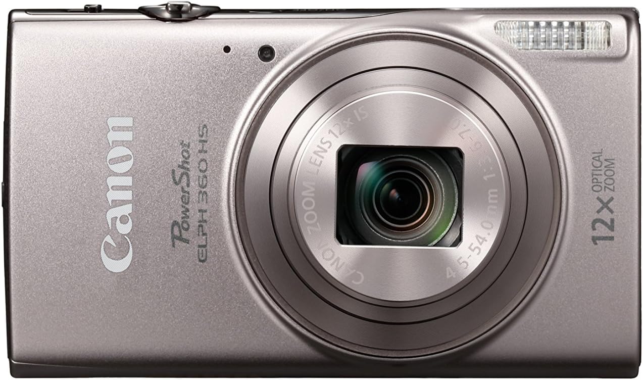 Canon PowerShot ELPH 360 HS Digital Camera (Renewed)