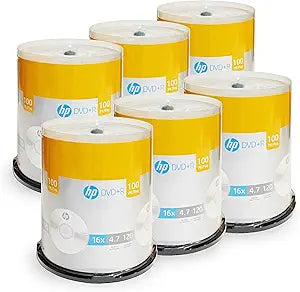 HP DR16100CB4 DVD+R 16x 600-Disc Spindle — main product image