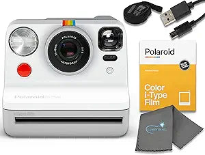 Polaroid Now i-Type Instant Film Camera - White Bundle