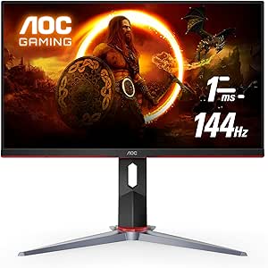 AOC 24G2 24" Gaming Monitor 144Hz 1ms IPS FHD