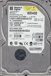 Western Digital WD400BB-32CLB0 40GB IDE Hard Drive