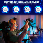 HP H360 Gaming Headset with Mic, Noise Cancelling