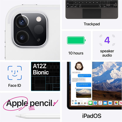 Apple MXDD2LL/A 2020 iPad Pro 11-inch 256GB Silver Renewed