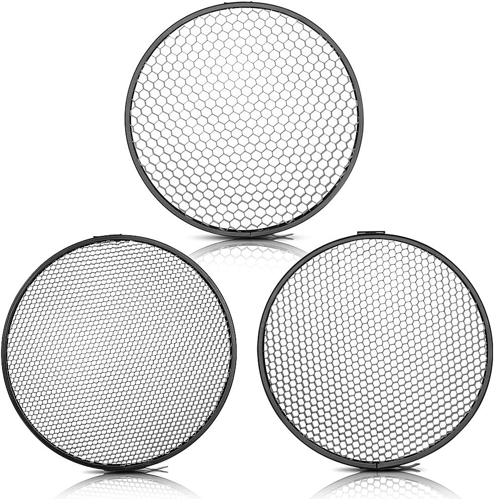 Neewer 10087271 7" Reflector Honeycomb Grid Bowens Mount
