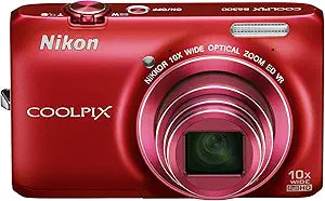 Nikon COOLPIX S6300(RD) Digital Camera Red International Version — main product image