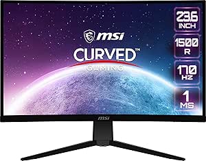 MSI G242C 24" 170Hz Curved FHD Gaming Monitor