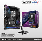 ASRock X870 RIPTIDE WIFI Phantom Gaming AM5 Motherboard