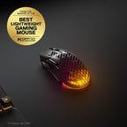SteelSeries Aerox 5 Wireless Ergonomic Gaming Mouse (Renewed)