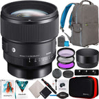 Sigma E11SG85F14SE 85mm F1.4 Sony E-Mount Lens Bundle