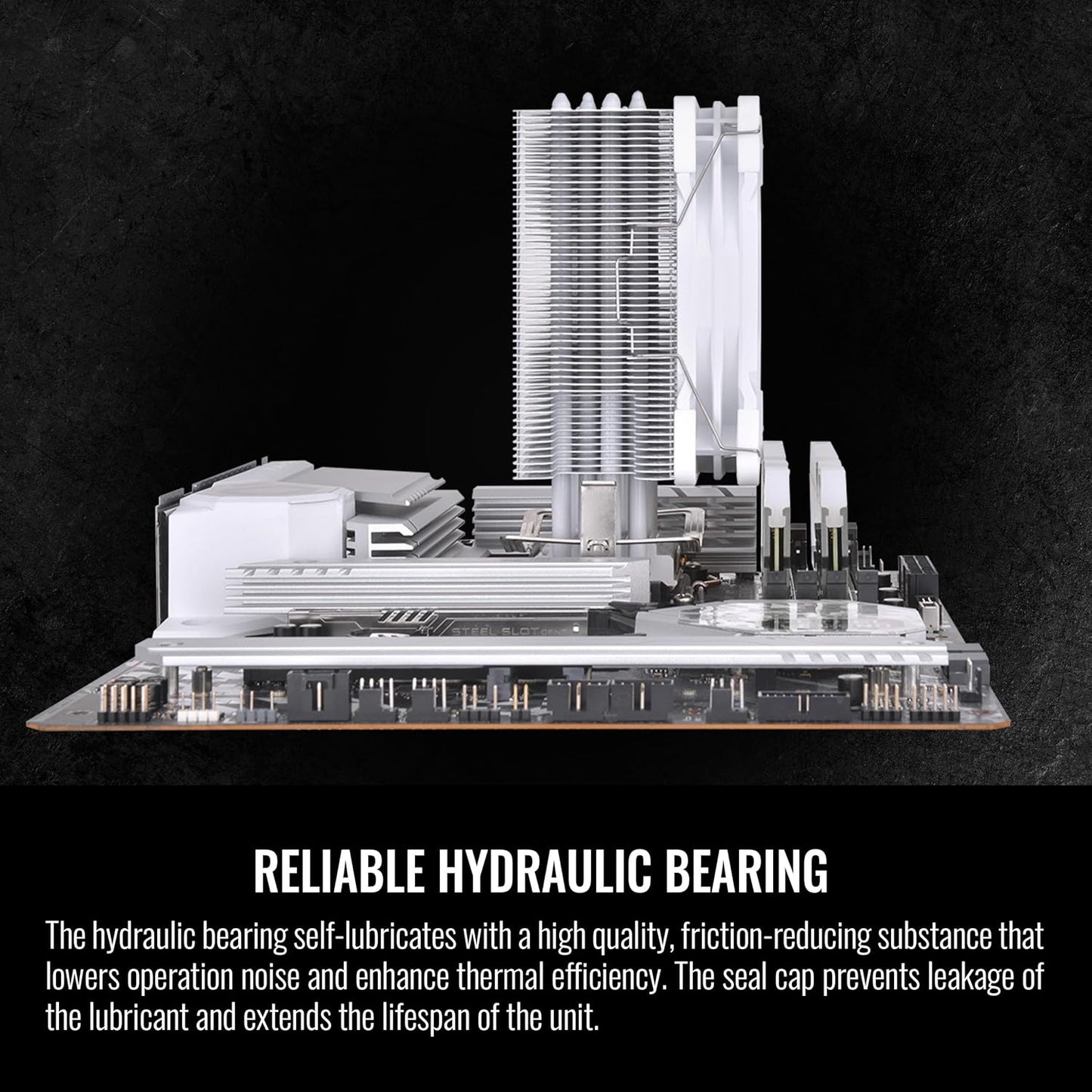 Thermaltake UX200 SE White ARGB CPU Cooler AM5/AM4/LGA1700