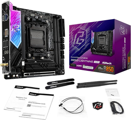 ASRock B850I Lightning WiFi AM5 Mini-ITX Motherboard