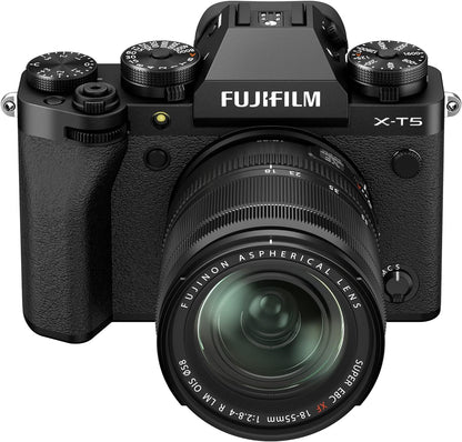 Fujifilm 16783082 X-T5 Mirrorless Camera with XF18-55mm Lens Black