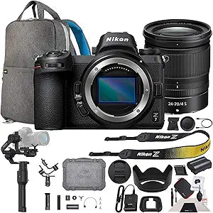 Nikon E5NKZ72470 - Z7 Mirrorless Camera 24-70mm Lens Bundle