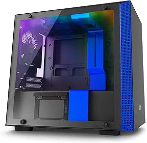 NZXT CA-H200W-BL H200i Mini-ITX RGB Gaming Case