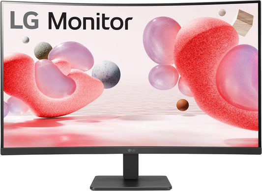 LG 32MR50C-B 32-Inch FHD 100Hz Curved Monitor with AMD FreeSync