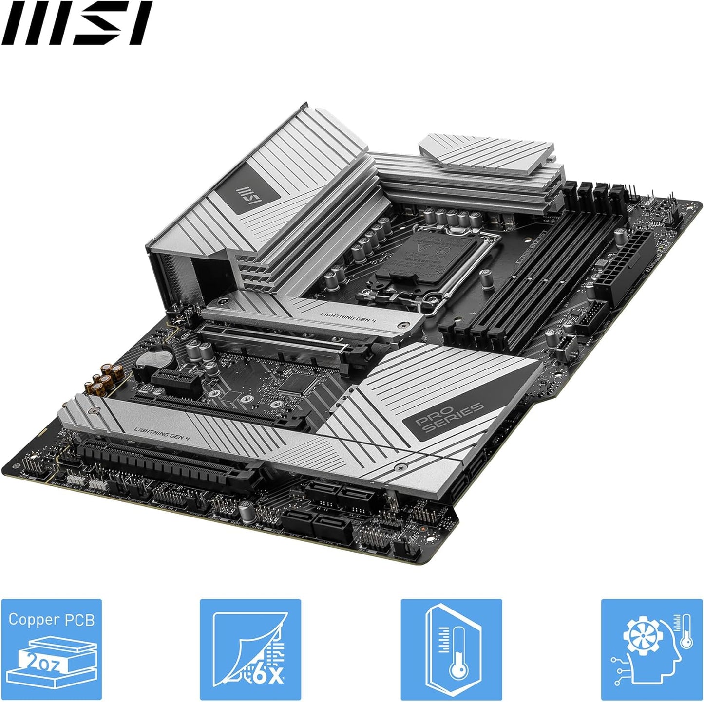 MSI PRO Z790-A MAX WiFi DDR5 ATX Motherboard