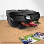 HP 7855 Envy Wireless Photo Printer (Renewed)