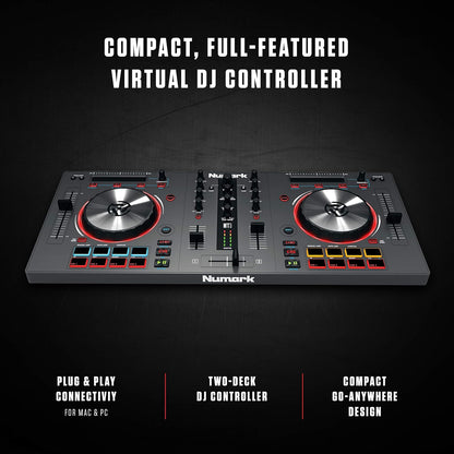 Numark Mixtrack 3 DJ Controller Serato Virtual DJ