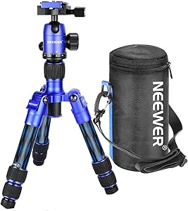 Neewer B072VFQ14N 20" Portable Carbon Fiber Mini Tripod