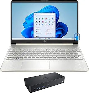 HP 15-dy2073dx i7-1165G7 16GB 512GB SSD Laptop + Dock