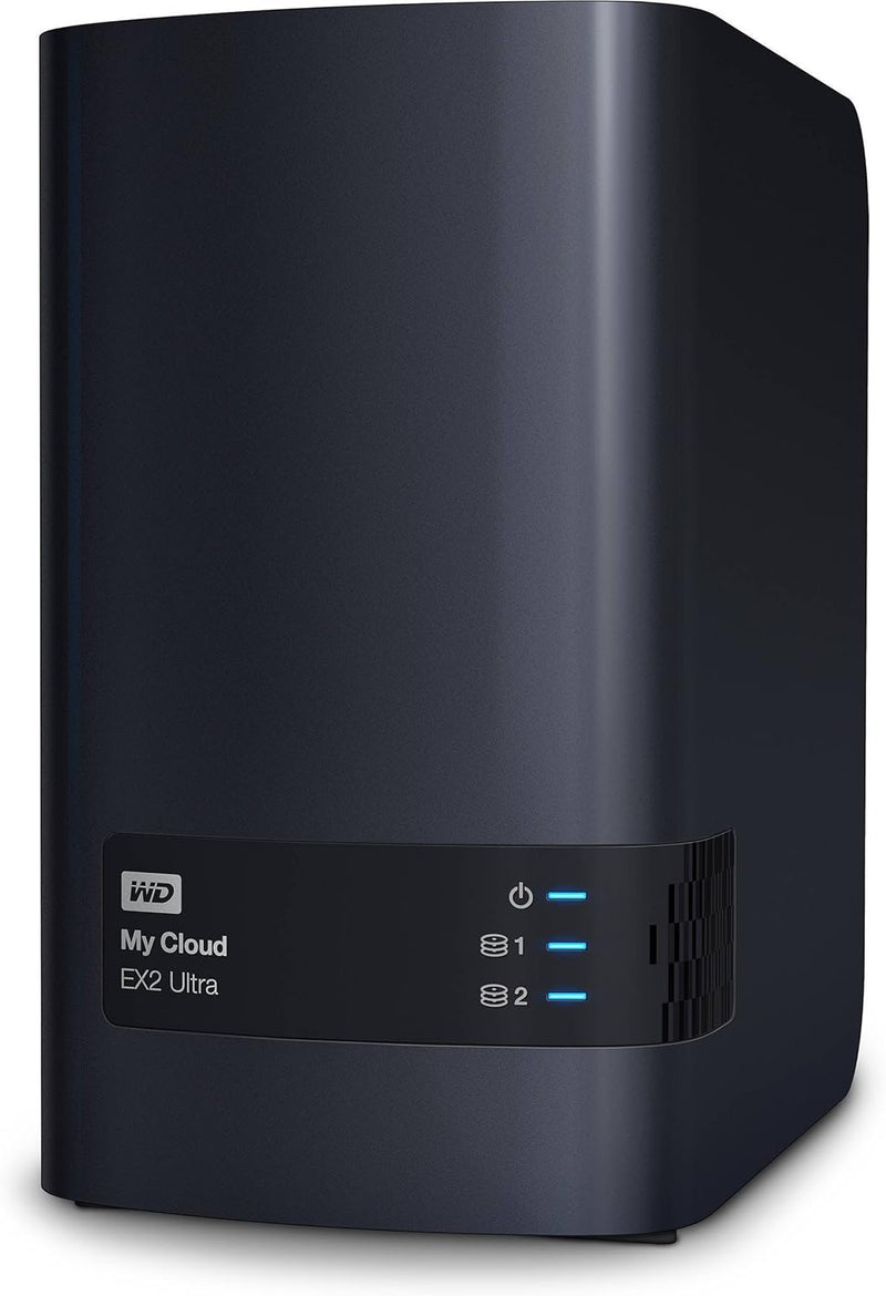 Western Digital WDBVBZ0080JCH-NESN 8TB My Cloud EX2 Ultra NAS — main product image