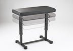 K&M 14080 Piano Bench Uplift Adjustable Black