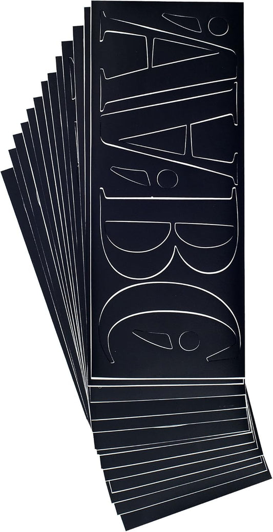 Westcott 15859 LetterCraft 4-Inch Vinyl Lettering