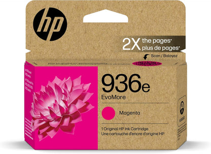 HP 936e Magenta EvoMore Ink Cartridge 4S6V4LN OfficeJet