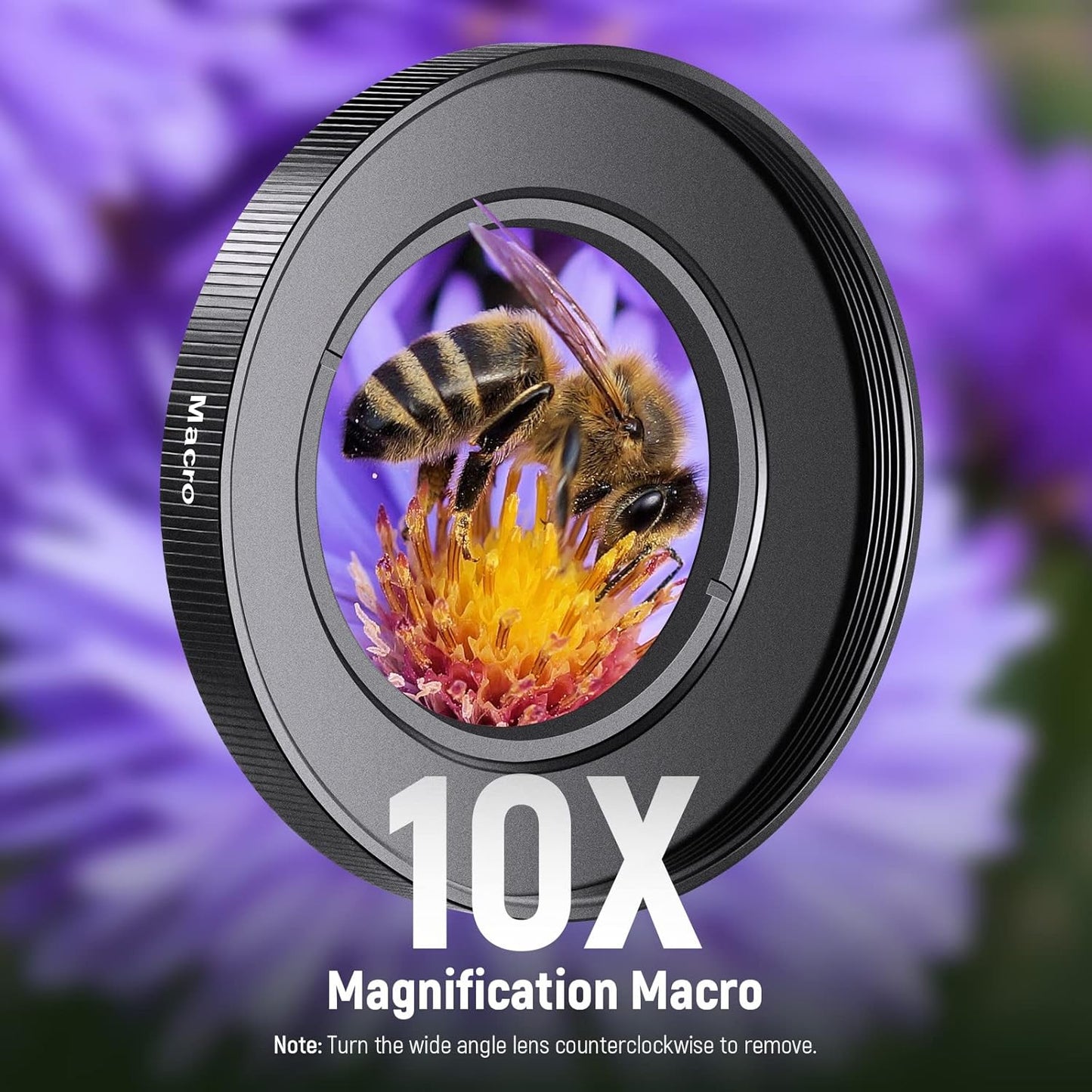 NEEWER LS-30 40.5mm Wide Angle Lens - ZV-1F & ZV-E10