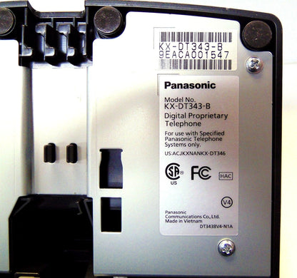 Panasonic KX-DT343-B Digital Display Phone (Renewed)