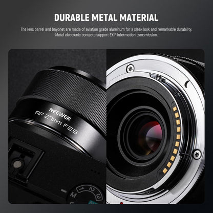 Neewer 10104310 27mm F2.8 APS-C Autofocus Lens Sony E-Mount