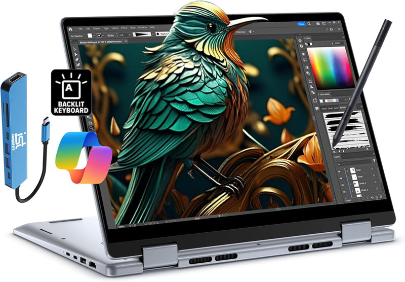Dell Latitude 7430 2 in 1 Laptop, Core 5, 16GB RAM, 512GB SSD, Win 11 — main product image