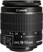 Canon Rebel T7 DSLR Camera 18-55mm Lens Bundle Renewed