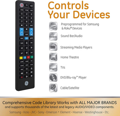 GE 44235 Samsung Replacement Remote - Universal Control