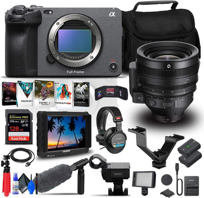 Sony ILME-FX3 Full-Frame Cinema Camera Bundle (Renewed)