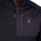 Spyder Gait Half Zip Pullover Jacket Black