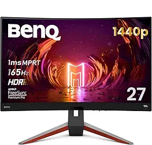 BenQ EX2710R Mobiuz 27" Curved Gaming Monitor - 165Hz, 1440p QHD