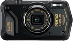 Pentax 01492 WG-8 Black Waterproof Adventure Camera
